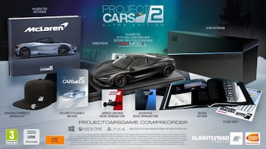 Así son las espectaculares ediciones de Project Cars 2
