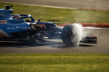 La primera clasificación al sprint en imágenes