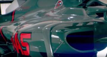 El nuevo VF-17 que conducir¨¢n los pilotos Romain Grosjean y Kevin Magnussen.