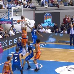 El Valencia rompe la racha del San Pablo Burgos en casa