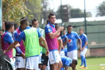 Millonarios se prepara para el clásico bogotano