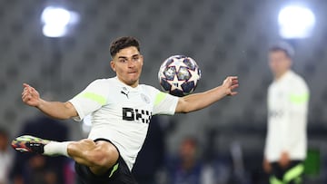 El campeón del mundo con Argentina se consagró en la final de Champions League 2022-23 con el Manchester City; derrotaron al Inter de Lautaro Martínez.