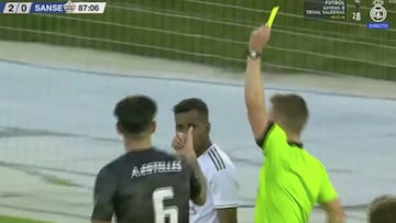 Rodrygo scores a stunner and is then sent off for provocation