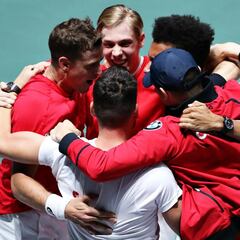 Canada outlast Russia to book historic Davis Cup final berth