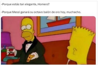 Los mejores memes del Balón de Oro 2023