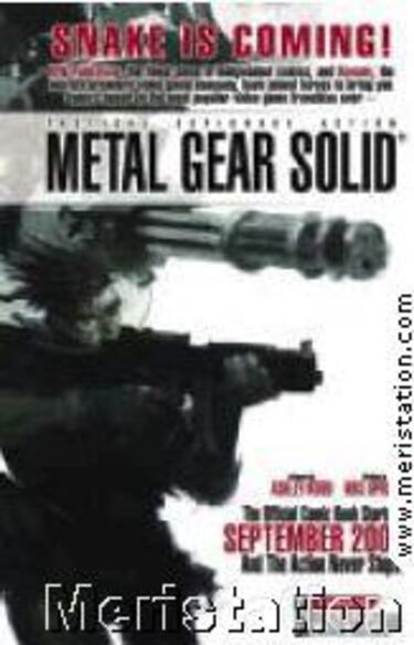 E3: Konami sacará una serie de cómics basados en Metal Gear Solid
