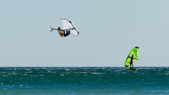 Nia Suardíaz y Manuel Morillo destacan en el arranque de la Spain Wingfoil League 2026