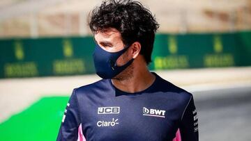 Sergio 'Checo' P¨¦rez sospecha que se contagi¨® al contratar a un chef privado