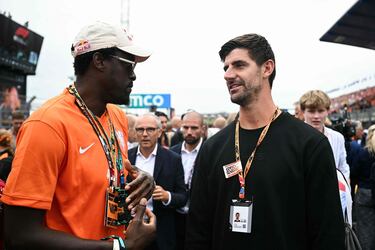El portero belga del Real Madrid, Thibaut Courtois. 