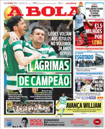 Las portadas de la prensa tras el Real Madrid-Bayern Múnich