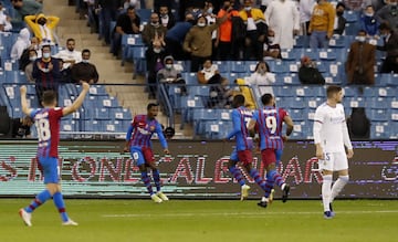 Ansu Fati, que salió en la segunda parte, empató el partido provocando la prórroga. 2-2.