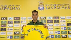 &Iacute;&ntilde;igo Ruiz de Galarreta en su presentaci&oacute;n como jugador de la UD Las Palmas.