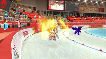 Captura de pantalla - Mario &amp; Sonic en los Juegos Olímpicos de Invierno - Sochi 2014 (WiiU)