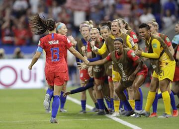 Ahora, Estados Unidos se mete a su tercera final consecutiva en la Copa Mundial Femenina y esperan rival: la otra semifinal la juegan Holanda y Suecia