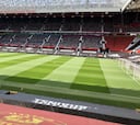 Las lonas que cubren Old Trafford, el último secreto de Solskjaer