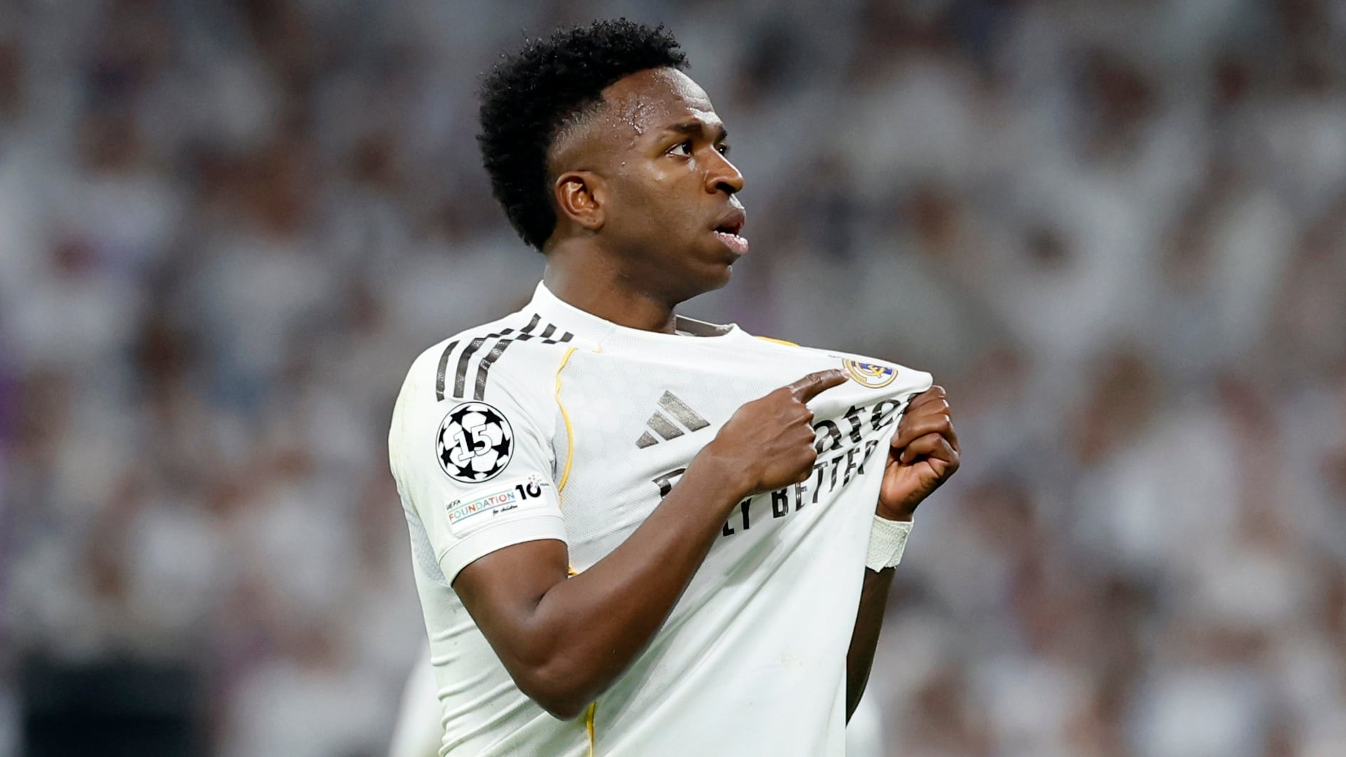 Vinicius, en modo galáctico