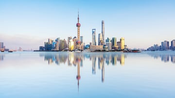 China Shanghai city scenery