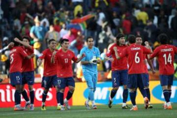 Claudio Bravo fue el capitán de la Roja en el Mundial de Sudáfrica 2010