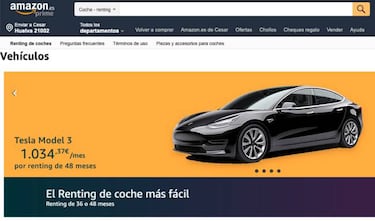 Lo último de Amazon: alquiler de coches por años con entrega a domicilio