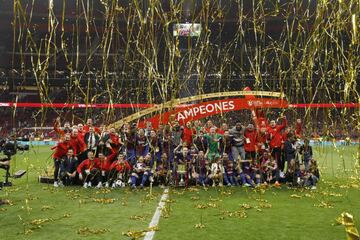 El Barcelona campeón de la Copa del Rey 2018.