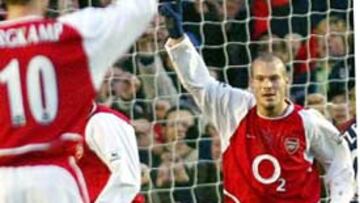 <b>EN ASCENSO</b>. La figura de Ljungberg ha crecido desde su llegada al Arsenal.