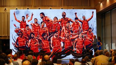Presentación en Madrid de la selección masculina de baloncesto 24 julio 2019, baloncesto, mundial. 24/07/2019