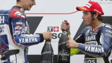 Movistar estar&aacute; detr&aacute;s de los &eacute;xitos de Lorenzo y Rossi en el Mundial.
 