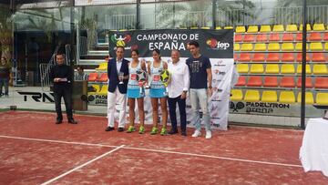 Las Gemelas Alayeto y Galán y Mieres, campeones de España