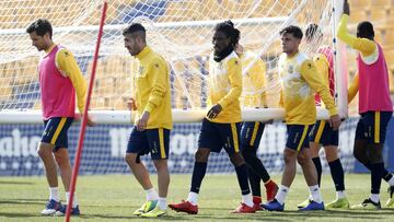 Entrenamiento del Alcorcón.