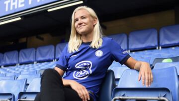 Pernille Harder, jugadora del Chelsea.