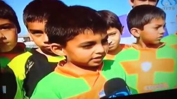 Sale a la luz un inédito video de Thompson con 8 años: ¡ya lo quería Colo Colo!