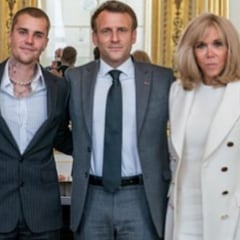 El motivo por el que Justin Bieber se reunió con Emmanuel Macron en el Elíseo de París