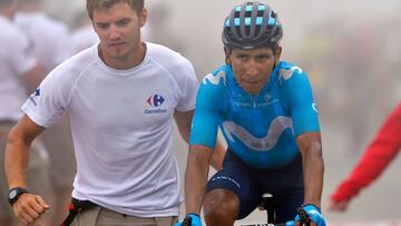 Nairo: "Valverde estuvo fuerte y vamos a respaldarle"