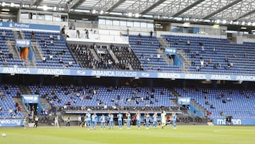 Partido Deportivo de La Coru&ntilde;a -   U.D. Salamanca. publico riazor