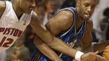 <b>ESPECTACULAR.</B> McGrady ha vuelto a demostrar que está en la elite de la NBA.