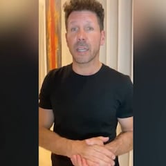 Simeone manda un mensaje de concienciación: tuvo un lapsus que les sacará una sonrisa
