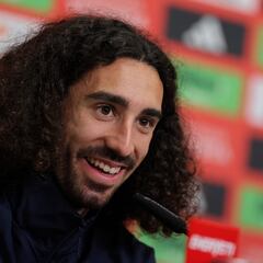 Cucurella y la mano: “Si los árbitros dicen que no es, no es”