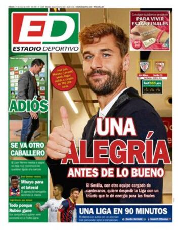 Portadas de la prensa mundial