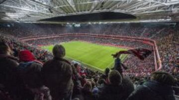 Se espera un San Mamés lleno para el derbi del domingo.