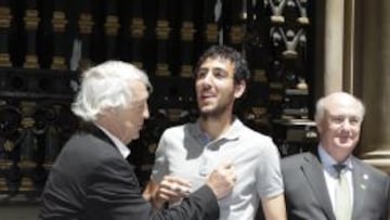 Parejo, en un acto de cuestación.