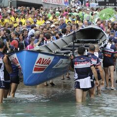 Urdaibai se queda sin la Bandera de La Concha de 2018