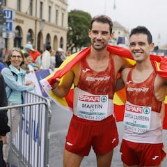 Oro y bronce para España en los 20 km marcha de Múnich