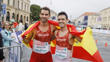 Álvaro Martín y Diego García Carrera, oro y bronce.