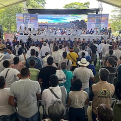 Así sería la mesa de negociación entre el Gobierno y los disidentes