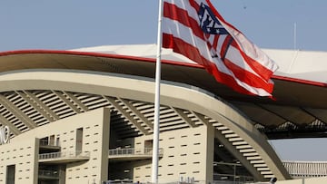 Vista exterior del Wanda Metropolitano.