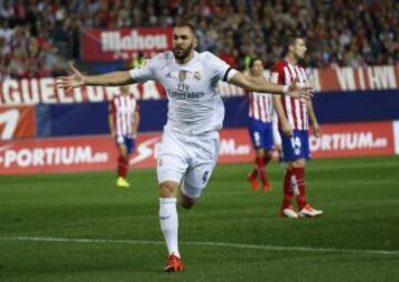 Karim Benzema marcó el 0-1.