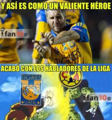 Memes Tigres vs América