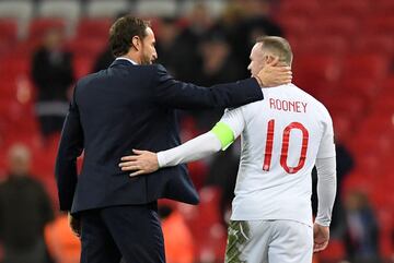 Gareth Southgate, entrenador de la Selección Inglesa, también despidió del último ídolo del fútbol británico.