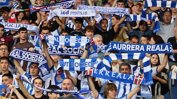 La afición de la Real Sociedad que no vaya a Sevilla podrá seguir el partido en pantallas gigantes en diferentes puntos de la provincia.