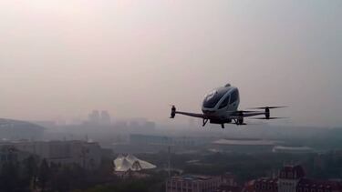 Probado el primer taxi volador con pasajeros del mundo